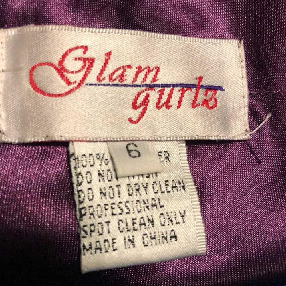 Prom Dress Sequin Gown with halter top Size 6 - Picture 9 of 10